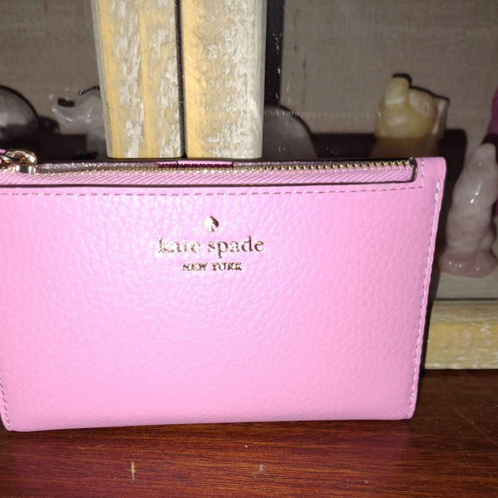 Kate Spade Pink Leather Wallet